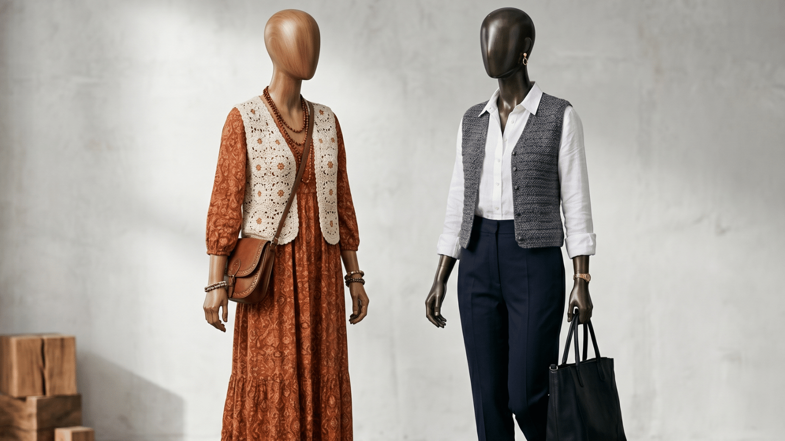 Conheça os modelos de coletes em crochê (com gráficos) que rejuvenescem o visual de mulheres maduras