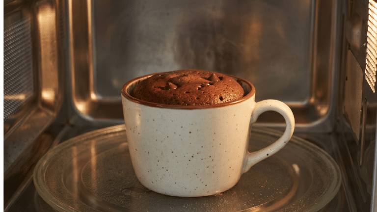 Bolo de caneca no microondas 