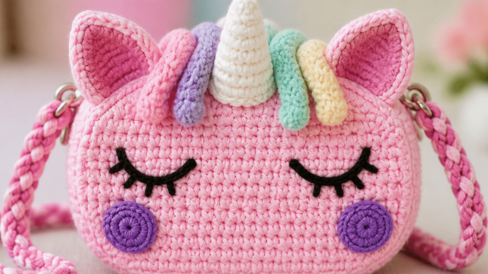 Bolsa de crochê infantil: Veja como criar para presentear as pequenas usando os gráficos como modelo