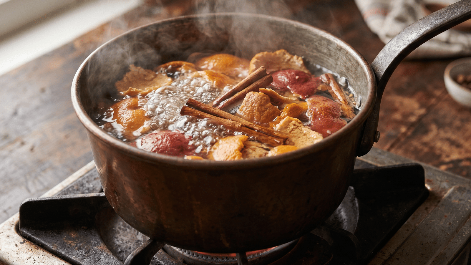 Ferver casca de tangerina e laranja com canela: por que é recomendado e para que serve