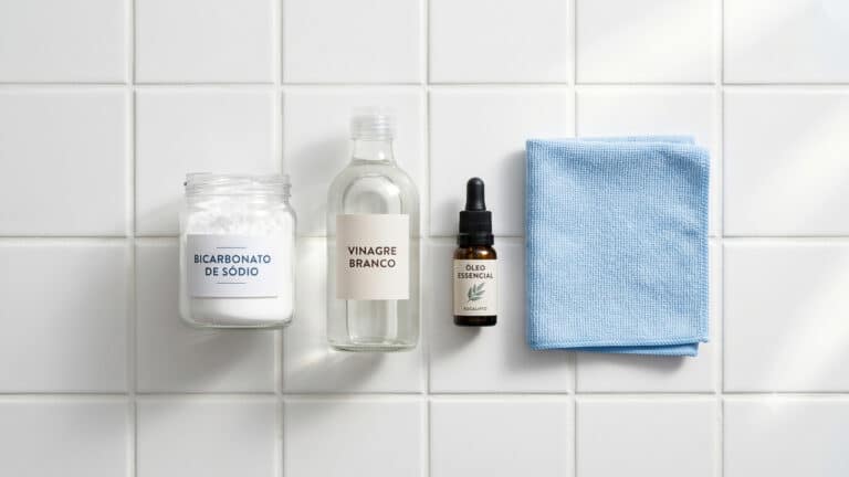 Ingredientes que mantém o banheiro limpo por mais tempo