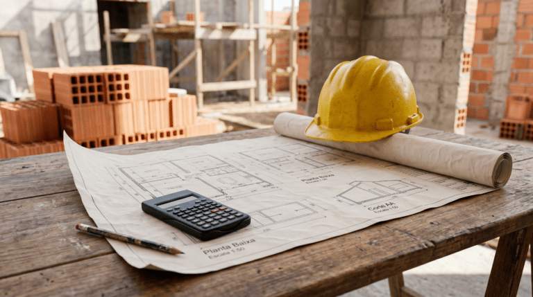 Projeto de planta para casa de 100m²