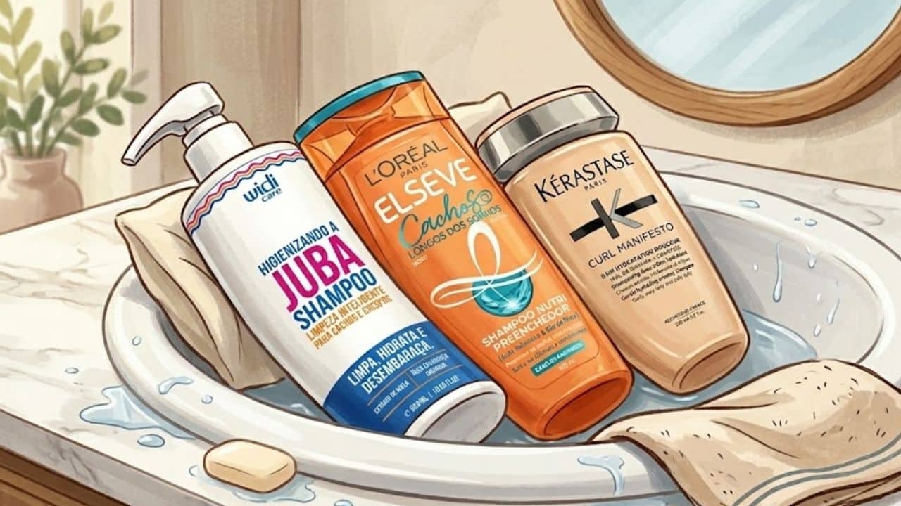 Testei esses shampoos que me provaram porque bons produtos específicos para cabelo cacheado fazem toda a diferença!