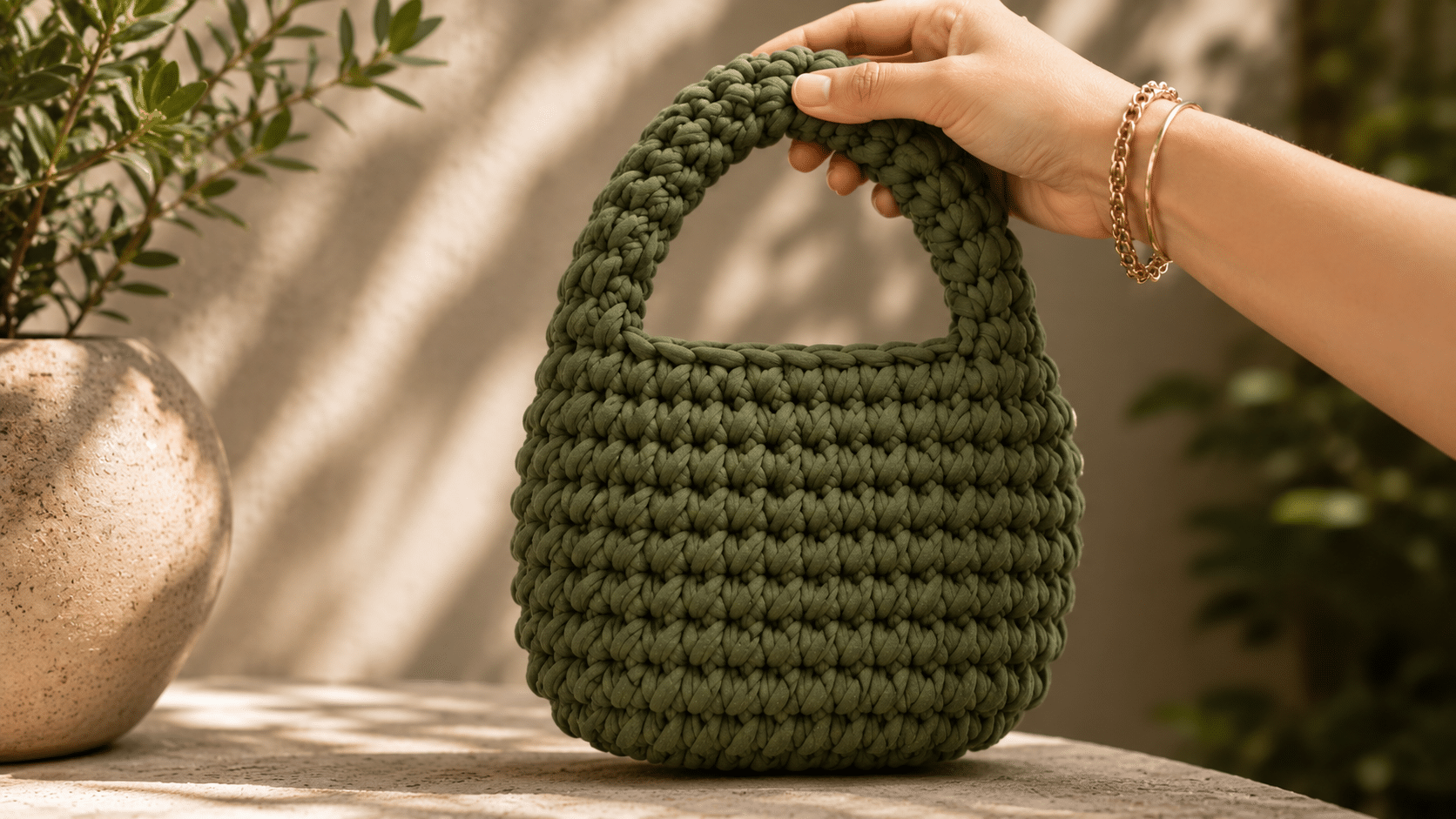 Bolsa de crochê fácil e rápida que vai dominar as tendências na próxima estação