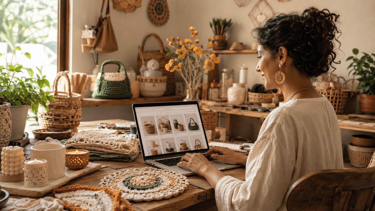 Como criar um site para vender artesanato online e transformar seu trabalho em um negócio de verdade