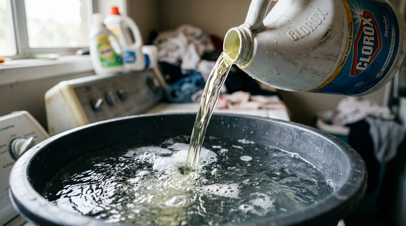Pare de misturar água sanitária com outros produtos de limpeza e entenda o risco que isso traz