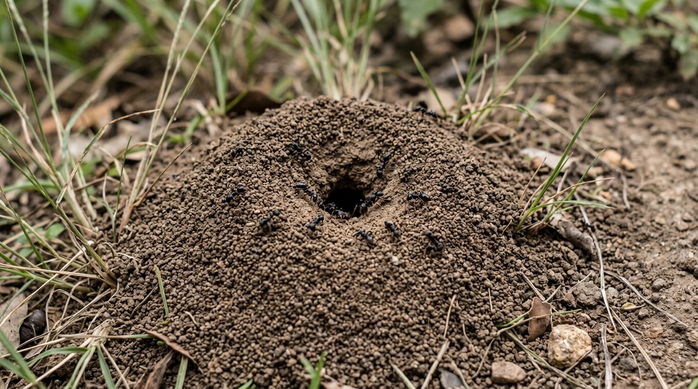 5 formas naturais de acabar com os formigueiros do seu quintal