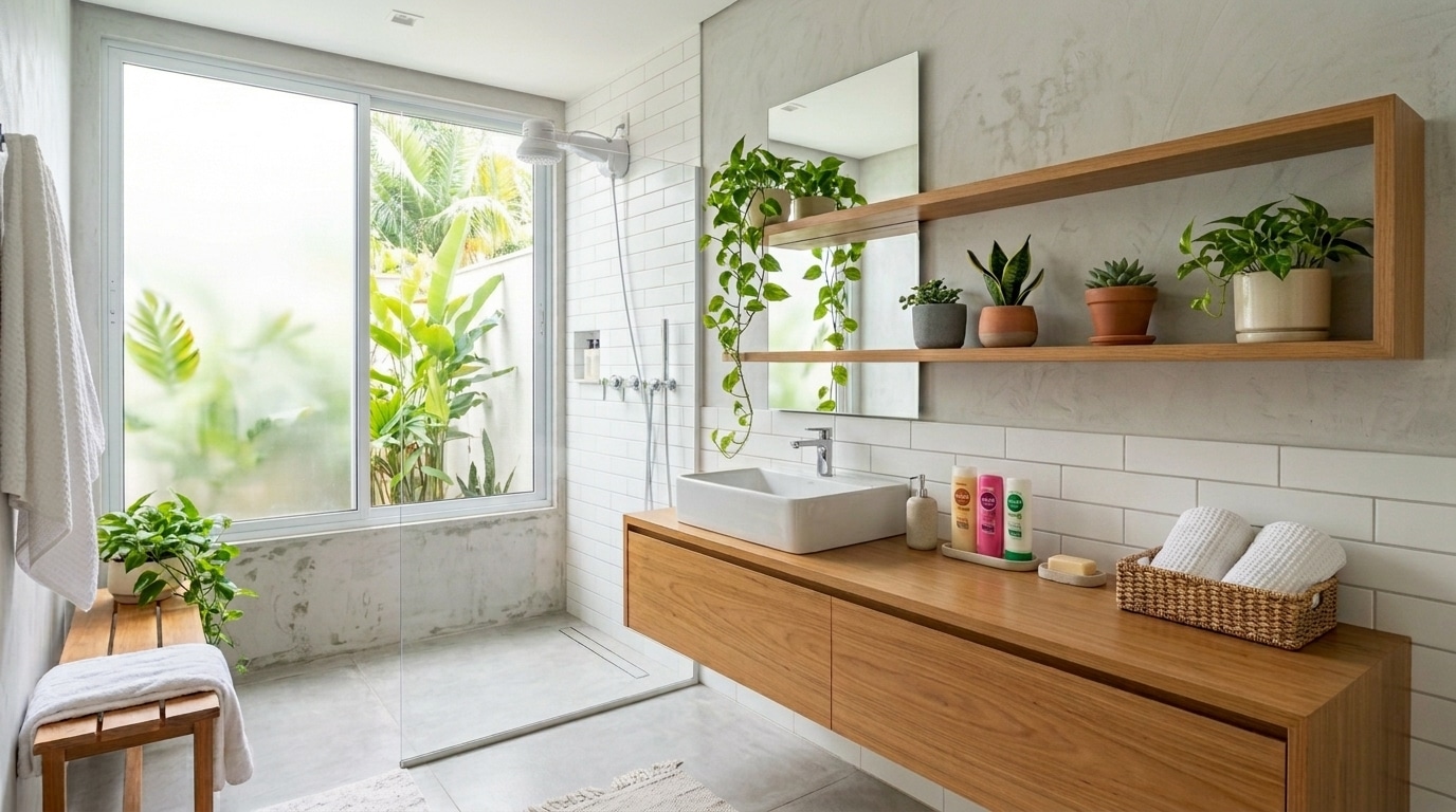 10 plantas perfeitas para deixar o banheiro mais bonito e até mais saudável