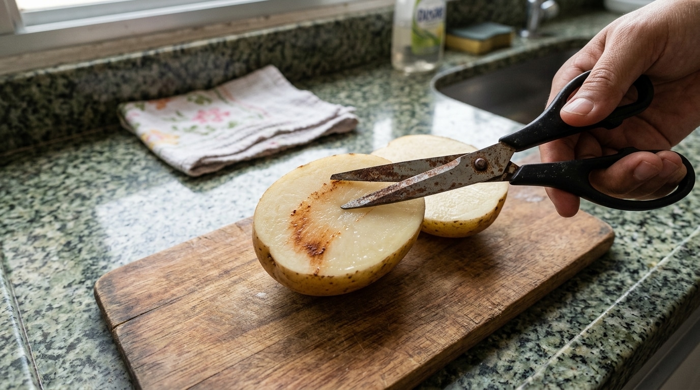 Batata dando sopa em casa? Veja como remover ferrugens sem produtos