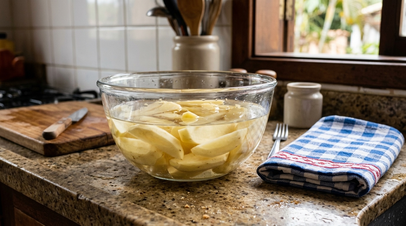 Pare de fritar as batatas assim na air fryer: com esses 3 passos você conserva os nutrientes e a crocância