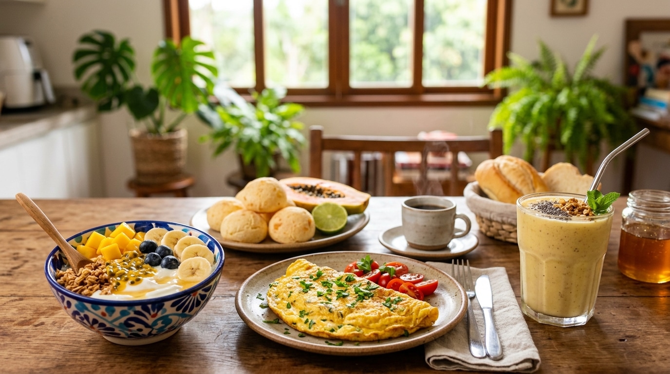 Café da manhã rico em proteínas: 5 receitas fáceis e deliciosas pra começar o dia com energia