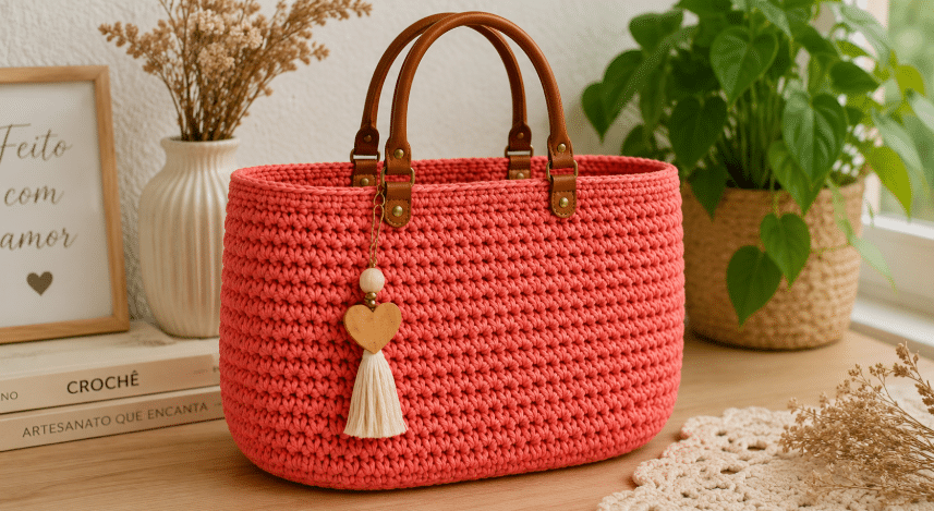 Bolsas e Mochilas de Crochê: Ideias Artesanais para Usar, Presentear e Vender