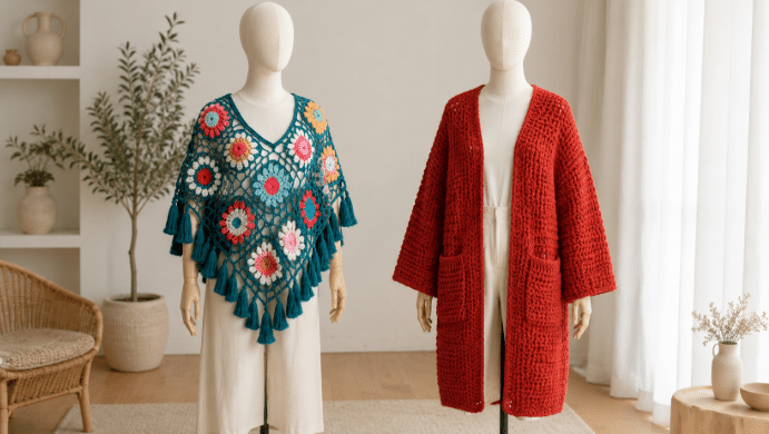 Crochê moderno mostra como o artesanal pode ser elegante, versátil e atual