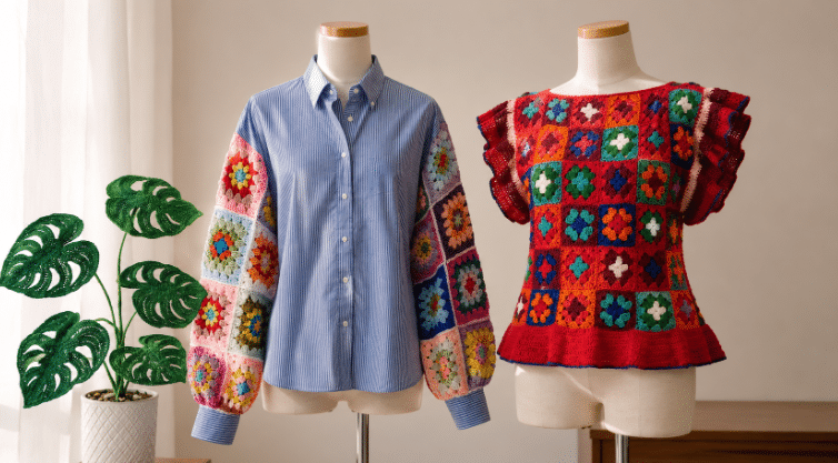 Crochê moderno está presente em todos os lugares e virou símbolo de estilo