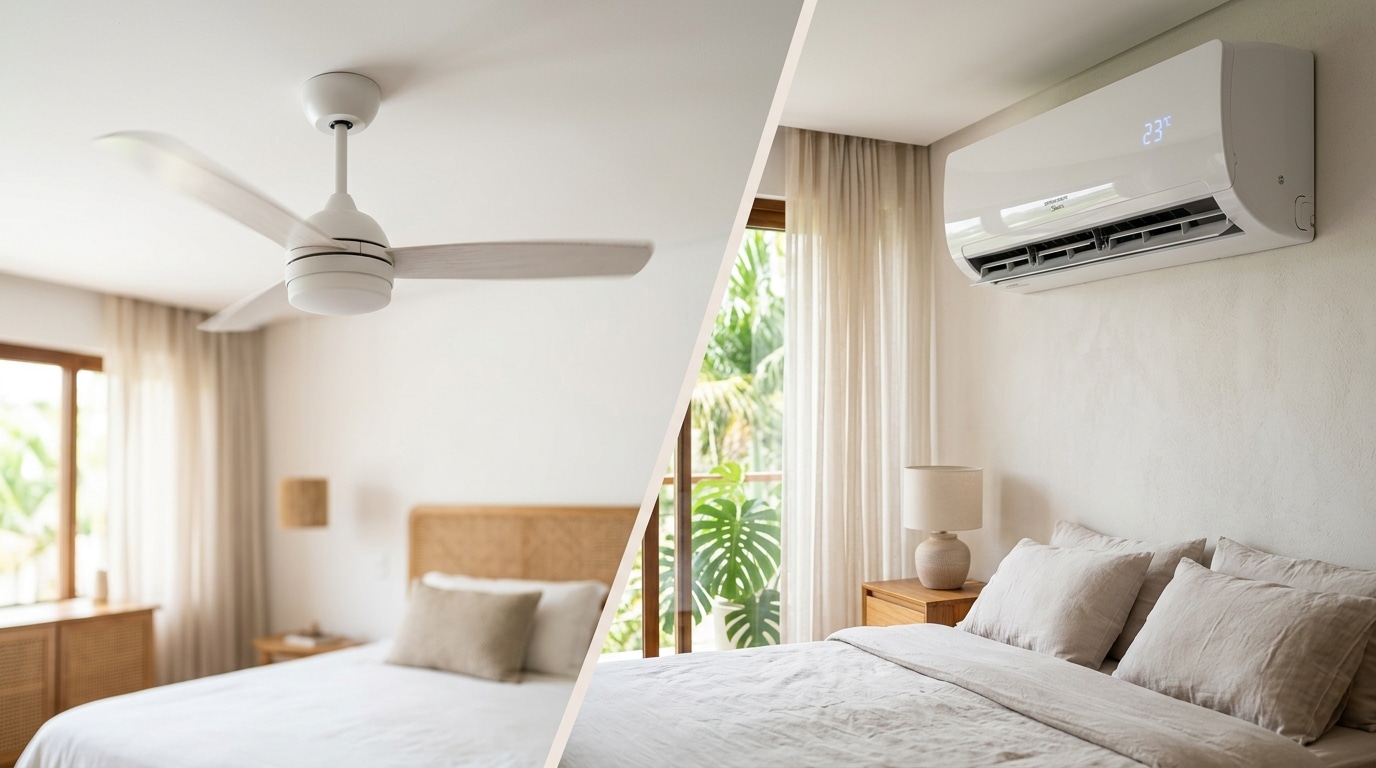 Engenheiros explicam por que ligar o ventilador junto com o ar-condicionado reduz a conta de luz