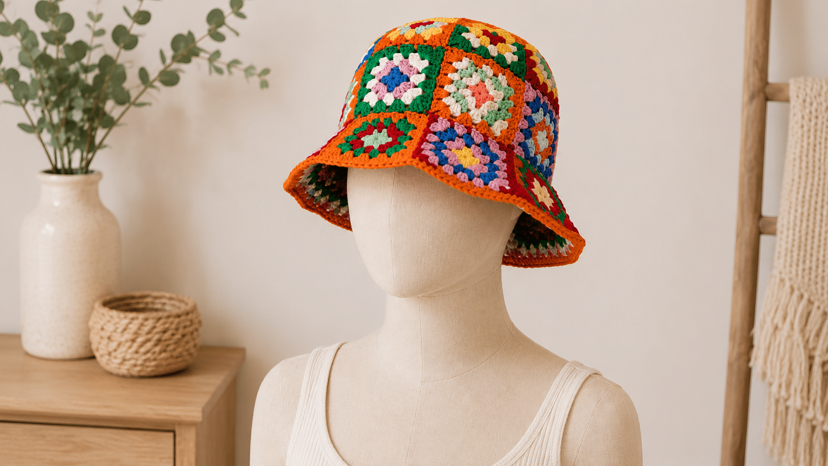 Chapéus de crochê voltam com força e deixam qualquer look mais artesanal, moderno e estiloso