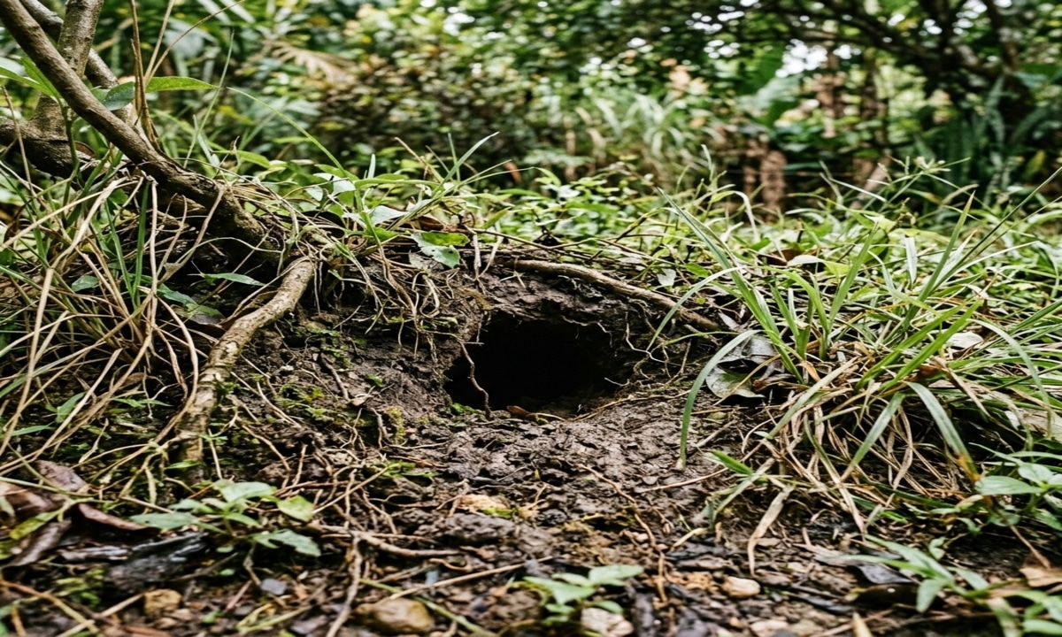 Atenção, este buraco no seu jardim pode ser um ninho de cobra: o que fazer?