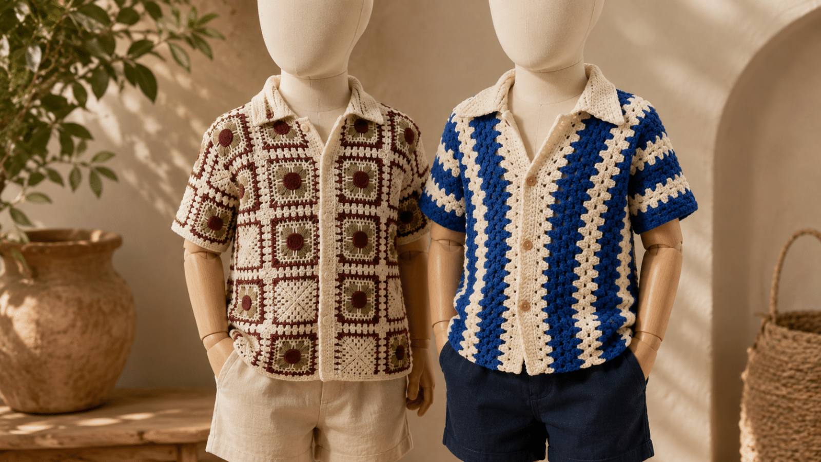 Blusa infantil de crochê encanta com delicadeza, conforto e estilo artesanal