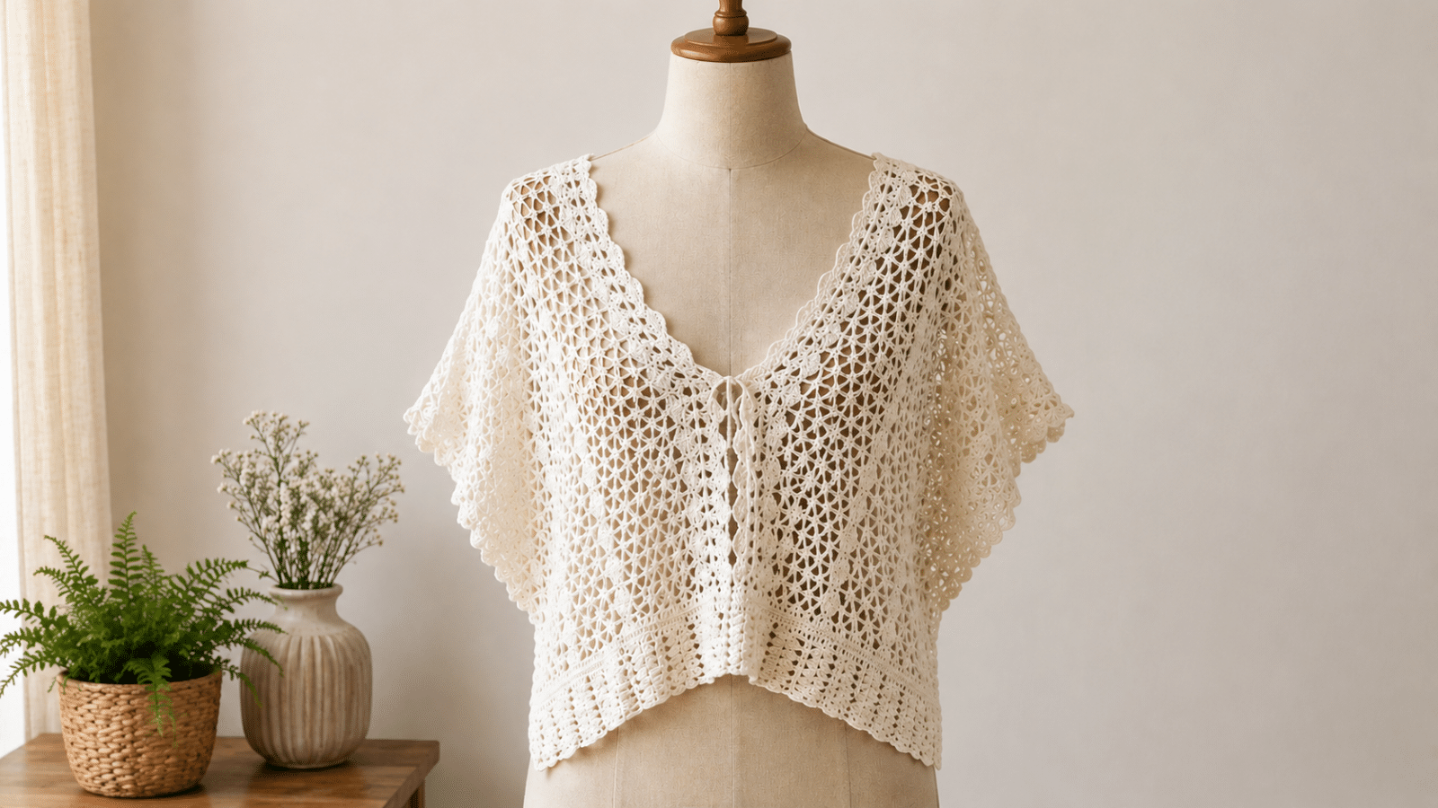 Blusas de crochê voltam com força e deixam qualquer look mais artesanal e estiloso