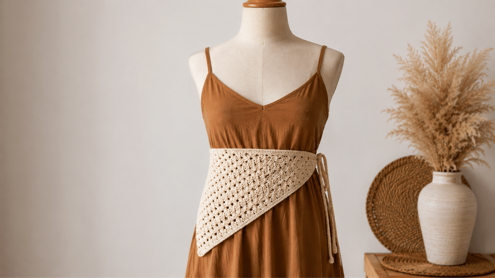 Bandana de crochê deixa o look mais artesanal, leve e cheio de estilo