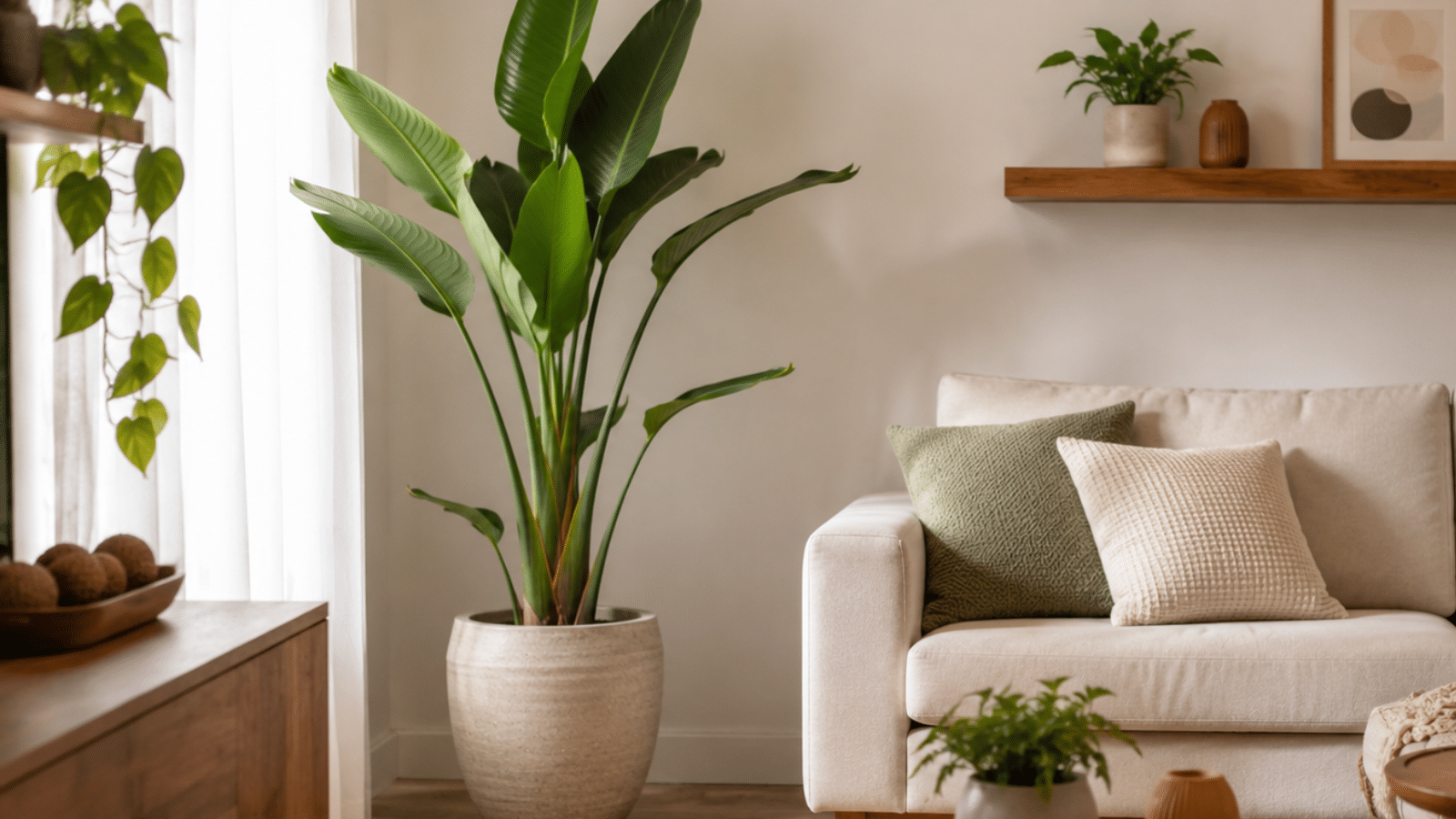 Como usar plantas na decoração sem deixar a casa com aparência carregada