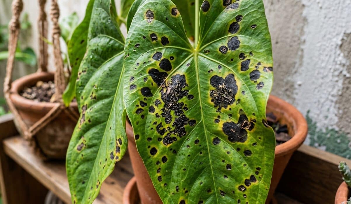 Manchas pretas nas folhas: como salvar as suas plantas enquanto ainda há tempo