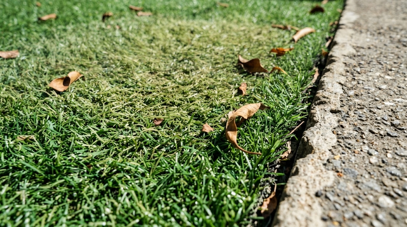 A grama artificial foi vendida como o gramado perfeito, sempre verde, sem necessiadade de poda ou rega, mas o problema aparece depois que ela já está instalada