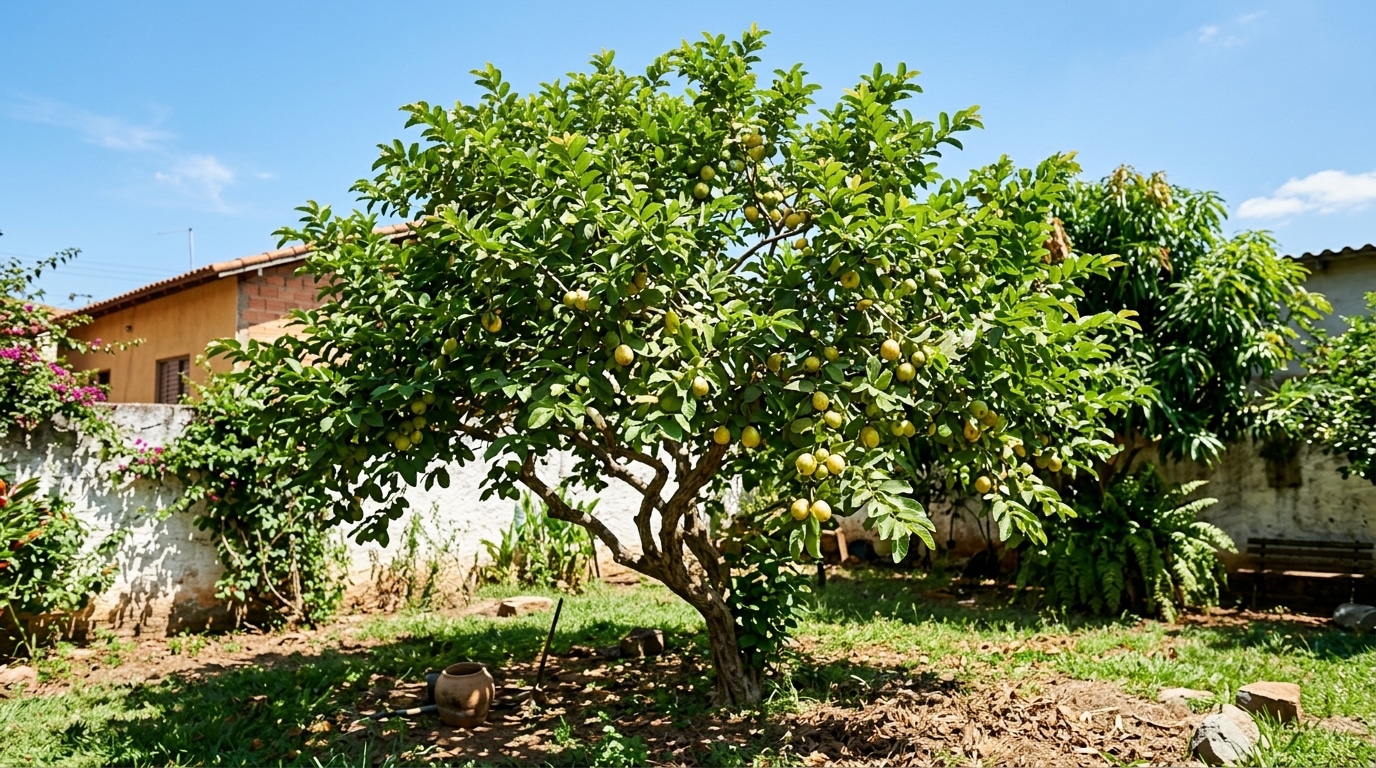 A árvore ideal para o seu jardim, que produz frutos muito doces e floresce mais de uma vez por ano