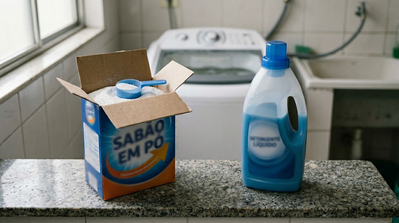 Sabão líquido ou em pó: qual limpa melhor, qual é mais econômico e qual pesa menos no planeta