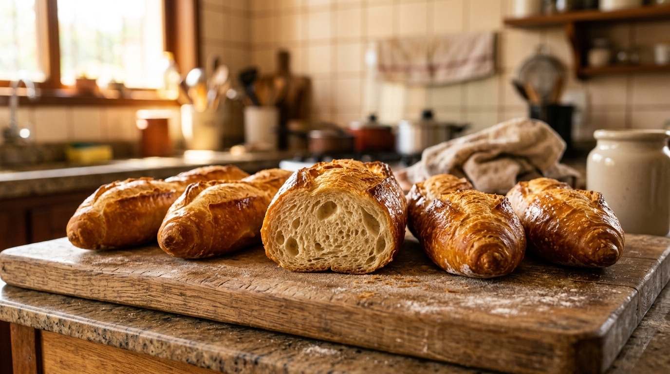 Pão francês caseiro: a receita fácil para fazer pãezinhos fresquinhos em casa