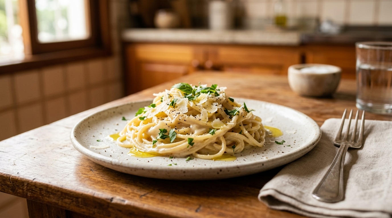Almoço rápido sem fogão: o macarrão preguiçoso de micro-ondas que salva os dias corridos