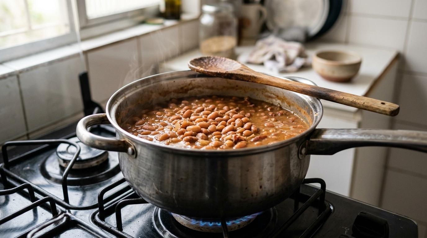 Como fazer o feijão cozinhar mais rápido e ficar mais macio sem precisar de panela de pressão?