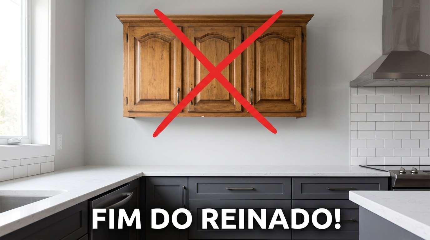 Fim do reinado dos armários suspensos na cozinha: prateleiras abertas que têm roubado a cena nas casas