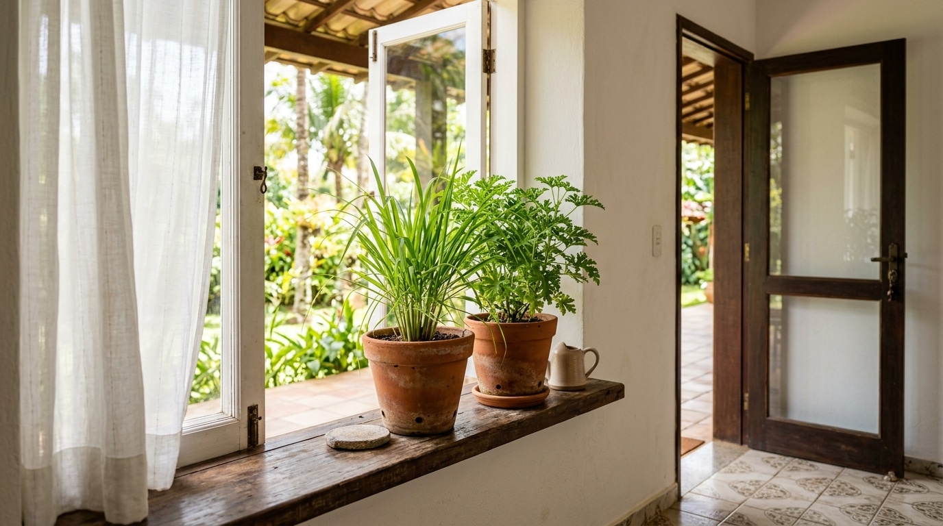A planta que ajuda a afastar mosquitos e ainda perfuma a casa inteira