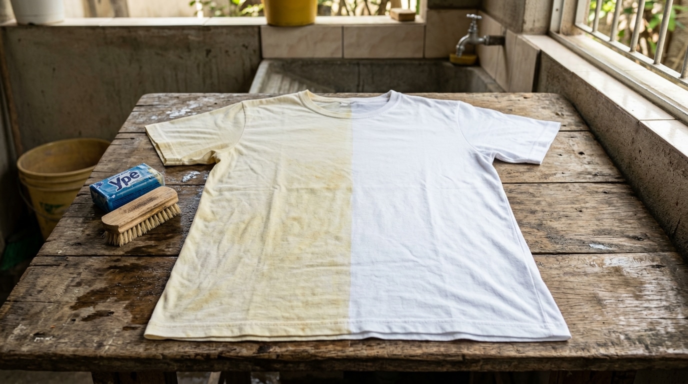 Como recuperar a roupa branca que ficou amarelada: o truque caseiro que devolve o branco