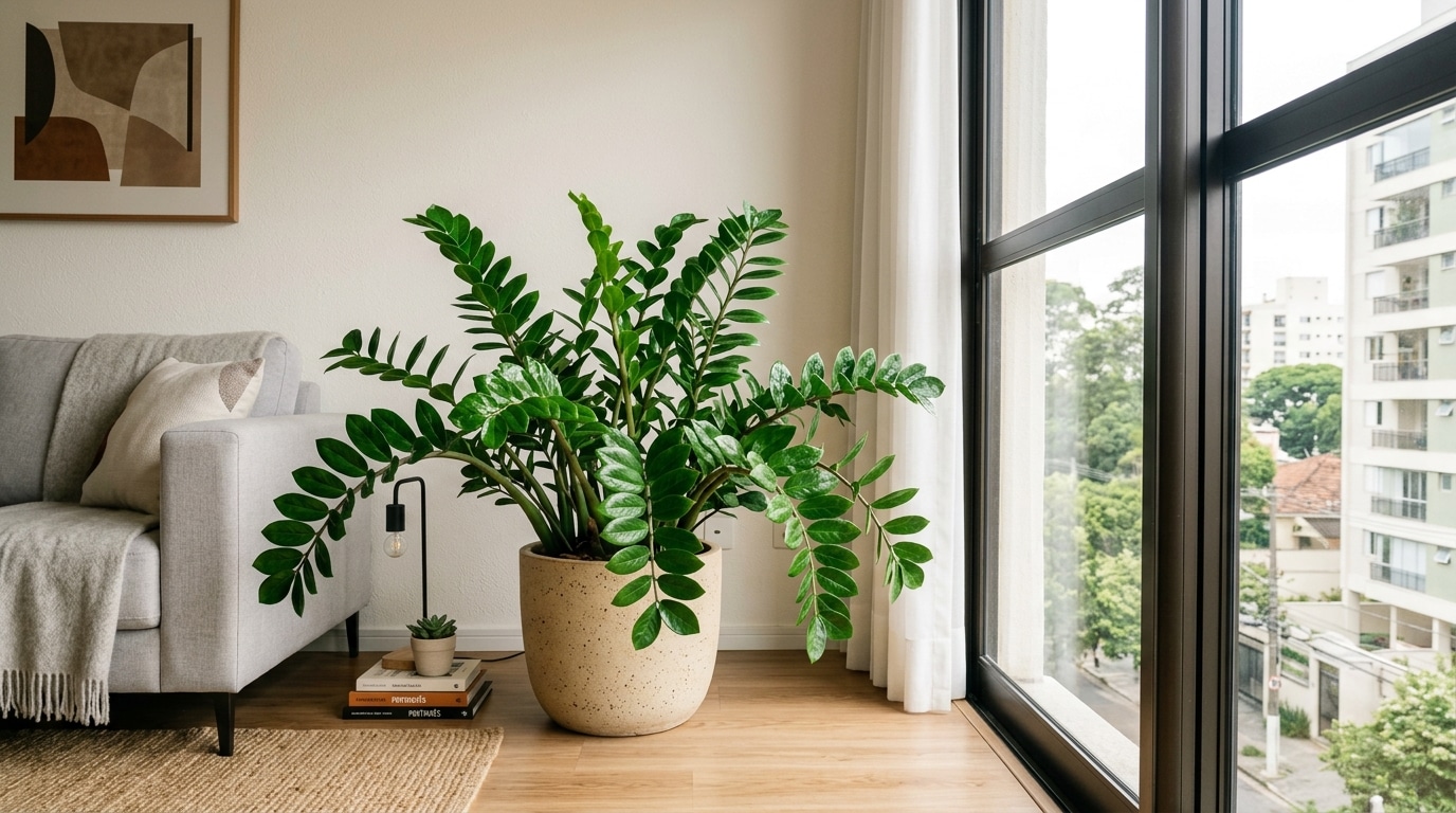 A planta ideal para apartamento que purifica o ar e quase não precisa de rega
