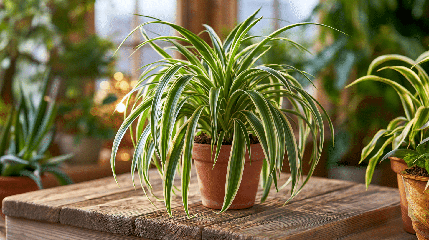 Por que ter uma Planta-Aranha em casa? Ela combate ao mofo? segredo de purificação que você não sabia