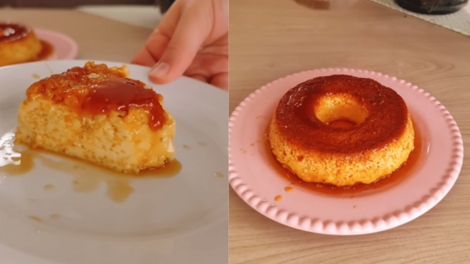 Pudim na Air Fryer fica cremoso, prático e com aquela calda perfeita