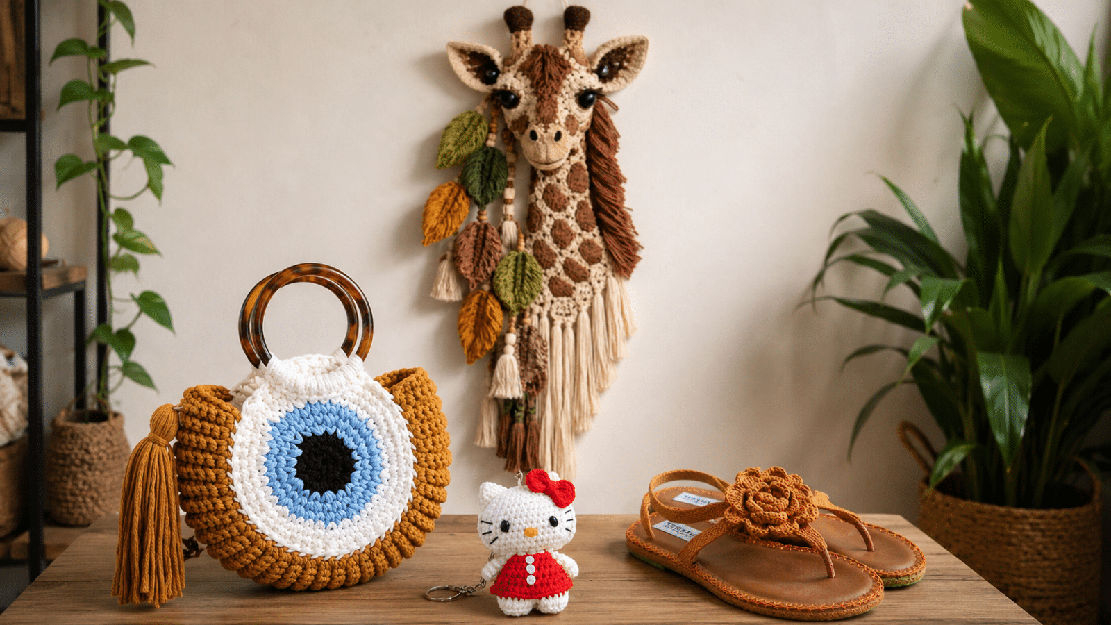 Crochê moderno valoriza o feito à mão com estilo e versatilidade