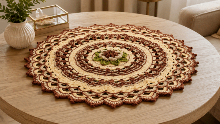 Centro de Mesa Duna transforma flores, folhas e contas em uma peça sofisticada