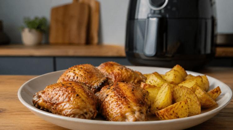 Nem fritura, nem forno: essa comida fácil na Air Fryer salva a refeição em poucos minutos