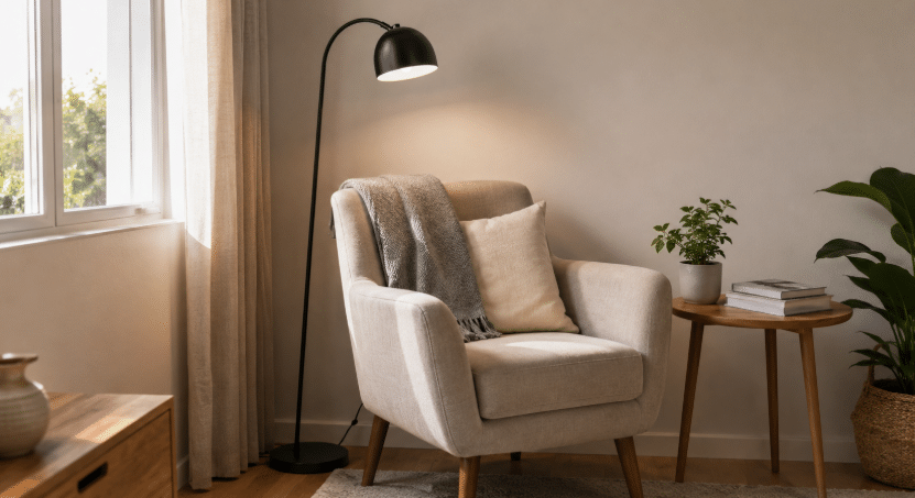Aquele canto da sua casa pode virar um espaço aconchegante para leitura – Veja como criar um cantinho de leitura simples, bonito e funcional