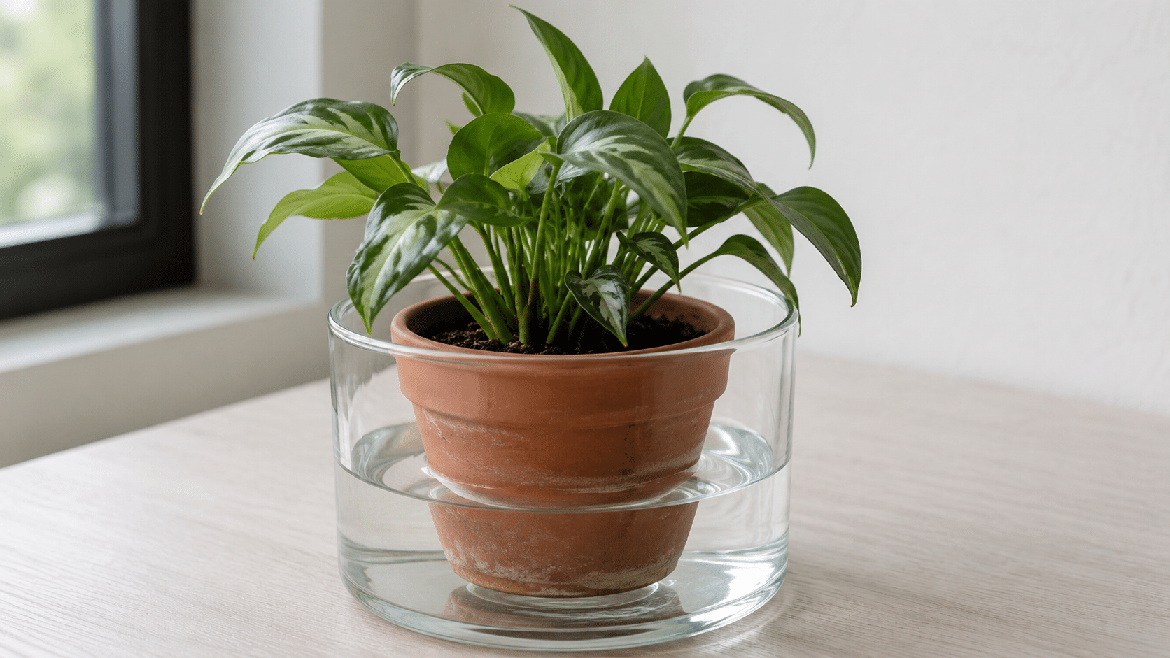 Esqueceu de regar sua planta? Aprenda a fazer a rega de emergência por imersão agora mesmo