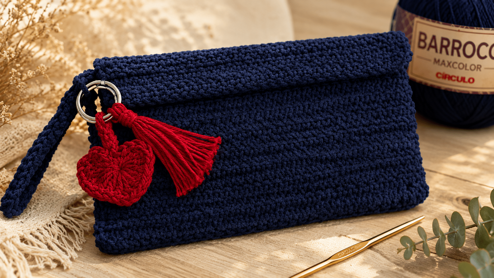 Kit Crochê Meu Primeiro Hobby: Clutch Serena é a novidade da Círculo para quem sonha em aprender crochê