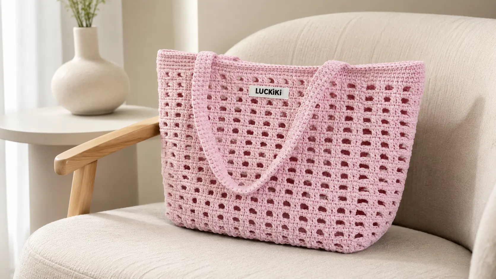Bolsas de crochê que não perdem a forma: o segredo está na estrutura