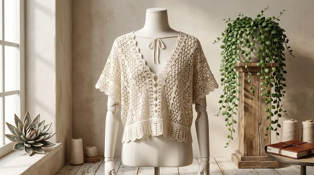 Blusas de Crochê para o Verão: Leveza, Crochê Vazado e Estilo para os Dias Quentes