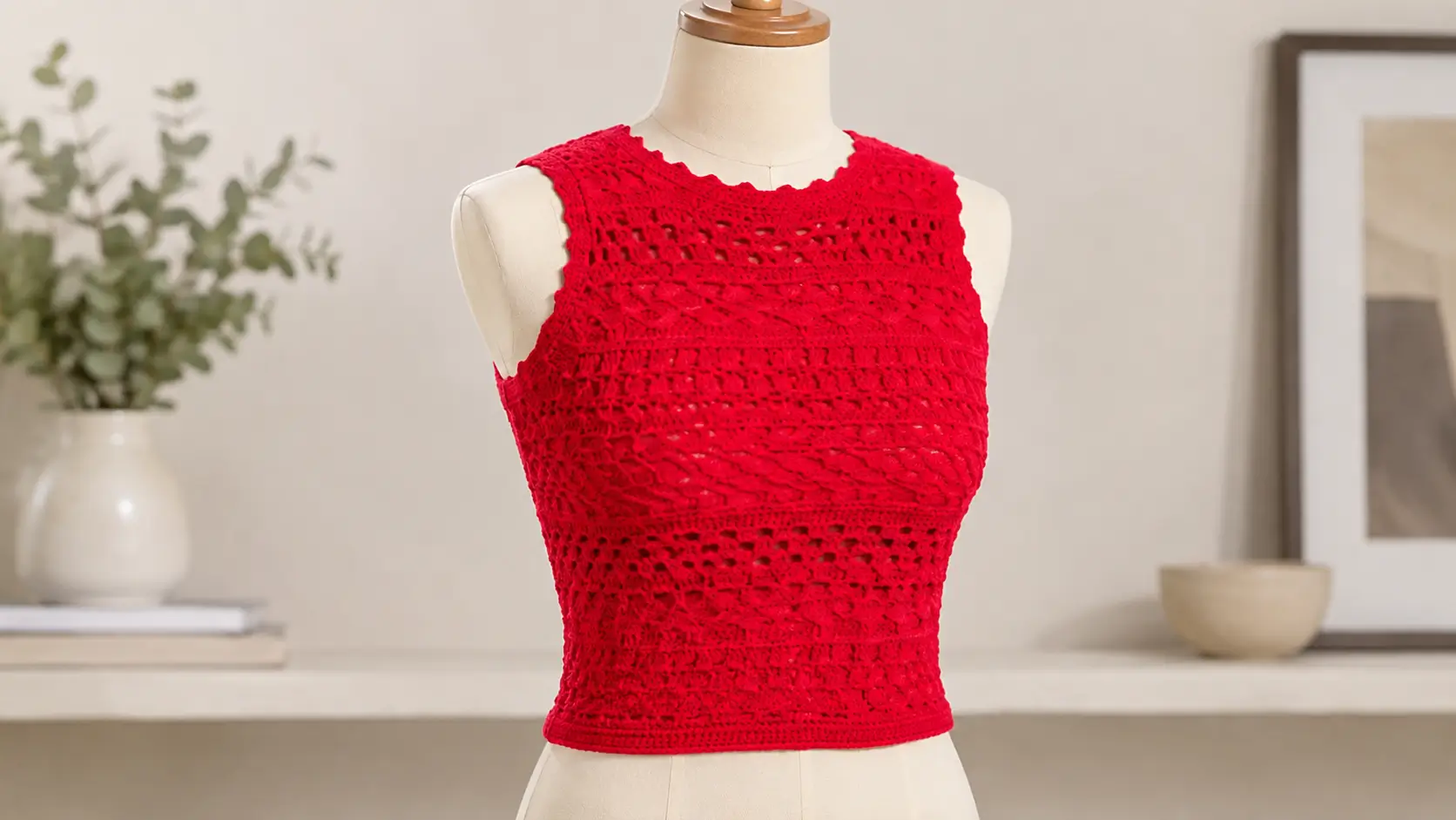 Blusa Verônica de crochê é o simbolo da união entre o artesanato e o luxo