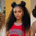 penteados para cabelo cacheado